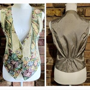 Vintage Backroad Blues Tapestry Vest